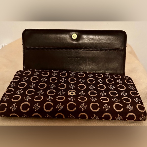 Celine Macadam C Canvas Brown Long
Wallet Authentic Vintage A+ condition - Picture 5 of 12